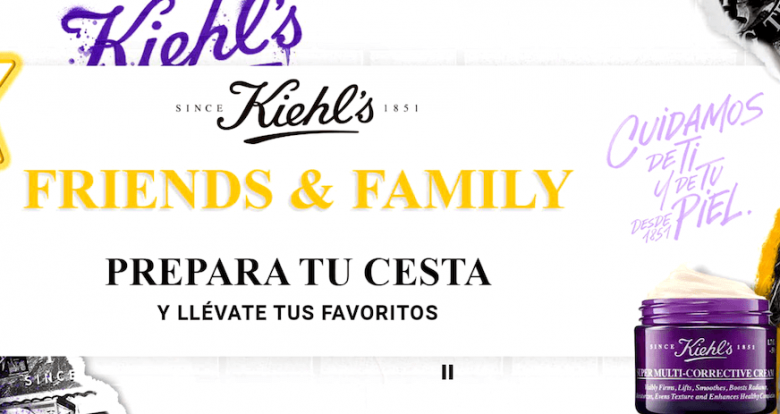 friends and family kiehl's 2022