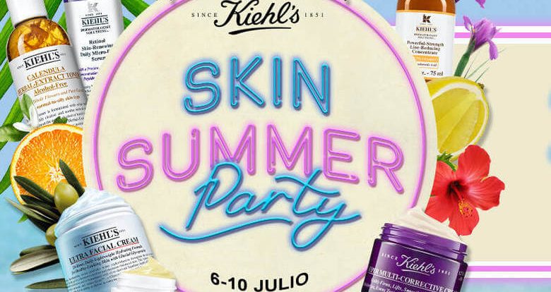 skin summer party kiehls Julio 2022